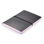 Carnets avec couverture souple coloré A5 pages lignées Flexi Colors couleur noir deuxième vue