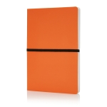 Carnets avec couverture souple coloré A5 pages lignées Flexi Colors couleur orange
