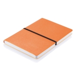 Carnets avec couverture souple coloré A5 pages lignées Flexi Colors couleur orange deuxième vue