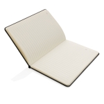 Carnets avec logo et sangle horizontale A5 pages lignées Holder couleur gris foncé cinquième vue