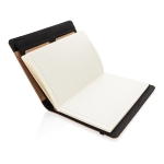 Chemise àcouverture en liège, carnet, stylo et pochette A5 Cork Style couleur ivoire sixième vue