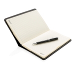 Ensemble de carnet avec divers compartiments et stylo Refillable couleur noir cinquième vue