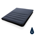 Conférencier recyclé de qualité avec pochettes A4 RPET Water Impact couleur bleu marine