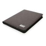 Conférencier complet de qualité avec powerbank Tech Office couleur noir vue avec logo