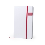 Carnet avec USB de 16Go dans la couverture A5 pages lignées USB Colors couleur rouge première vue