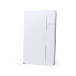 Carnet avec USB de 16Go dans la couverture A5 pages lignées USB Colors couleur blanc première vue