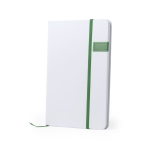 Carnet avec USB de 16Go dans la couverture A5 pages lignées USB Colors couleur vert première vue