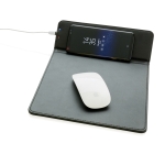 Tapis de souris personnalisé avec chargeur sans fil couleur noir cinquième vue