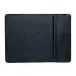 Tapis de souris personnalisé avec chargeur sans fil couleur noir septième vue