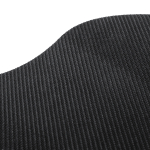 Tapis de souris promotionnel en polyester avec repose-poignet Rest couleur noir quatrième vue