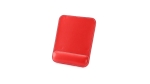 Tapis de souris en simili-cuir avec coutures blanches Comfy couleur rouge cinquième vue