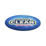 Tapis de souris circulaire rond en polyester antidérapant Rond Colors couleur blanc huitième vue