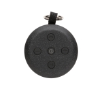Enceinte entreprise avec tissu imperméable et base en liège EcoCork couleur noir deuxième vue