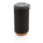Enceinte entreprise avec tissu imperméable et base en liège EcoCork couleur noir sixième vue