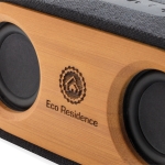 Enceinte publicitaire 10W avec boîtier en matériaux durables WoodStock couleur bois