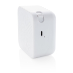 Enceinte personnalisée blanche antibactérienne BT 5.0 Antimicrobien couleur blanc troisième vue