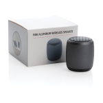 Enceinte Bluetooth Pocket couleur titan vue avec boîte