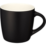 Mug en céramique noire avec intérieur coloré et 340 ml Colormixt Black couleur blanc deuxième vue frontale
