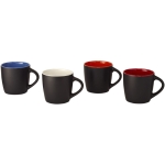 Mug en céramique noire avec intérieur coloré et 340 ml Colormixt Black couleur blanc deuxième vue en couleurs