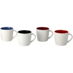 Tasses blanches avec intérieur coloré et 340 ml Colormixt White couleur noir deuxième vue en couleurs