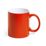 Tasse colorée en céramique de haute qualité de 350 ml Magic Colors couleur orange première vue