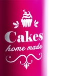 Tasse colorée en céramique de haute qualité de 350 ml Magic Colors couleur fuchsia troisième vue