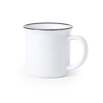 Mug vintage pour sublimation de 300ml Vintage Sublim Colors couleur noir première vue
