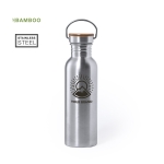 Grandes bouteilles en acier personnalisées avec poignée 800 ml Galaxy deuxième vue