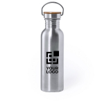 Grandes bouteilles en acier personnalisées avec poignée 800 ml Galaxy vue principale