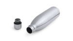 Gourde isotherme en inox recyclé finition brillante argentée 850ml couleur argenté deuxième vue
