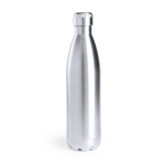 Gourde isotherme en inox recyclé finition brillante argentée 850ml couleur argenté première vue