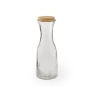 Grande bouteille en verre avec bouchon en liège 1 L Crystal Corkcap couleur transparent première vue