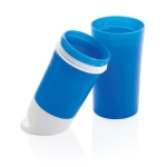 Bouteille écologique personnalisée en canne à sucre 500 ml couleur bleu cinquième vue