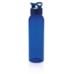 Gourde plastique personnalisable sans BPA 650 ml Luxe couleur bleu