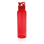 Gourde plastique personnalisable sans BPA 650 ml Luxe couleur rouge