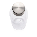 Gourde en plastique publicitaire élégante sans BPA 620 ml couleur transparent deuxième vue