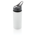 Bouteille en aluminium sans BPA avec paille 800ml Alu Sport XL couleur blanc