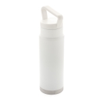 Gourde en acier de haute qualité avec poignée originale 650 ml Frosty couleur blanc