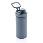 Bouteille sportive avec fonction thermos et finition mate 550 ml Power couleur bleu deuxième vue