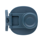 Bouteille sportive avec fonction thermos et finition mate 550 ml Power couleur bleu septième vue