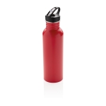 Gourde personnalisée en acier avec embout 710 ml Adventure couleur rouge