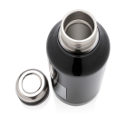 Gourde avec fonction thermos et plaque pour logo 500 ml Logo Plate couleur noir cinquième vue