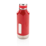 Gourde avec fonction thermos et plaque pour logo 500 ml Logo Plate couleur rouge
