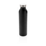 Gourde isotherme gravée ou imprimée couvercle anti-fuites 600 ml Crew couleur noir