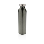 Gourde isotherme gravée ou imprimée couvercle anti-fuites 600 ml Crew couleur gris foncé