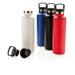 Gourde avec couvercle pour infusion et grande ouverture 600 ml Partner couleur noir vue générale
