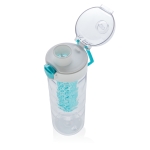Gourde en tritan pour eau avec infuseur de fruits 700 ml Fruit Flavors couleur turquoise sixième vue
