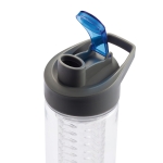 Grande bouteille avec embout et infuseur à fruits 800 ml Vitamin couleur bleu troisième vue