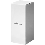 Tasse thermique en acier avec couvercle à pression 500 ml Avenue Smart couleur argenté vue avec boîte