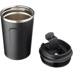 Tasses thermos personnalisées en acier durables de 360 ml Avenue Pro couleur noir deuxième vue